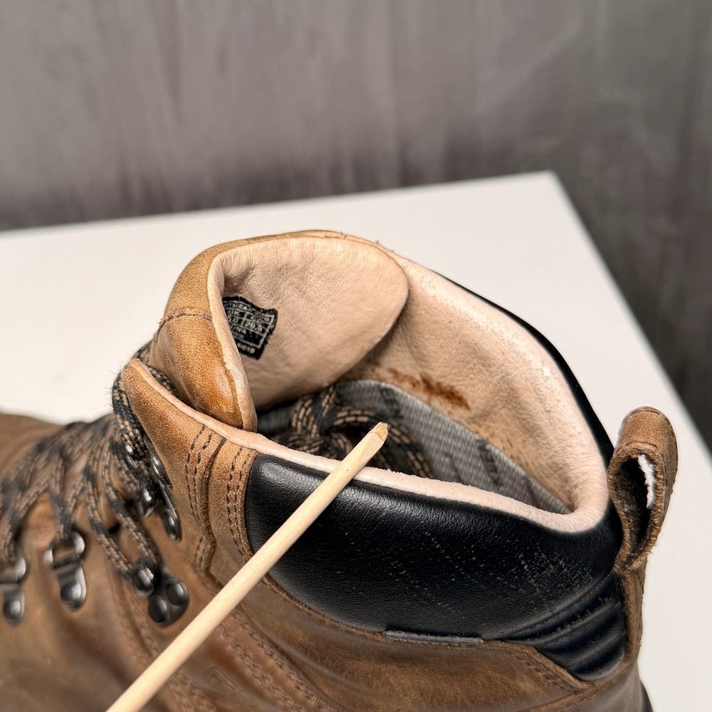 Keen Pyrenees Hiking Boots Mens 11 Brown Leather Waterproof Lace Up Outdoor - Picture 9 of 10